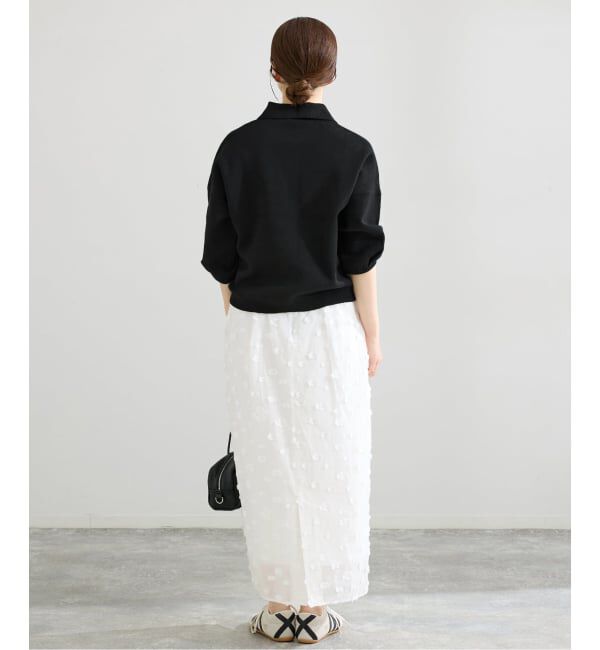 IENA「ウォッシャブル パールボタンプルオーバー」|ニット・セーター|