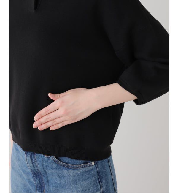 IENA「ウォッシャブル パールボタンプルオーバー」|ニット・セーター|