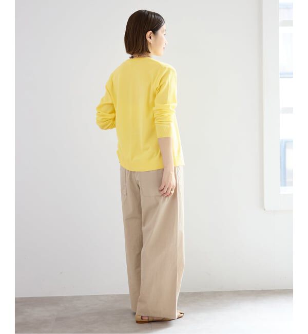 IENA「《予約》セーターマシーンカーディガン」|カーディガン|