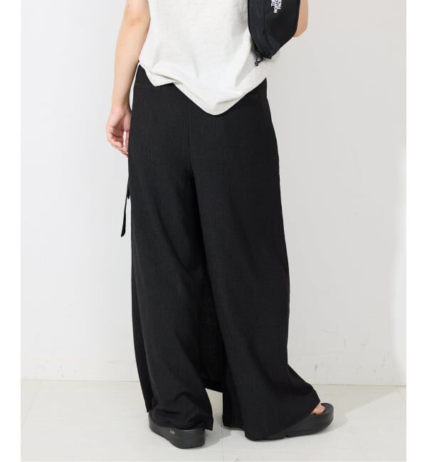 SLOBE IENA「《WEB限定/追加2予約》ラップジャージパンツ」|その他|