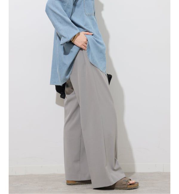 JOURNAL STANDARD relume「《追加/一部WEB限定/新色》スムースフレアタックパンツ」|スラックス|