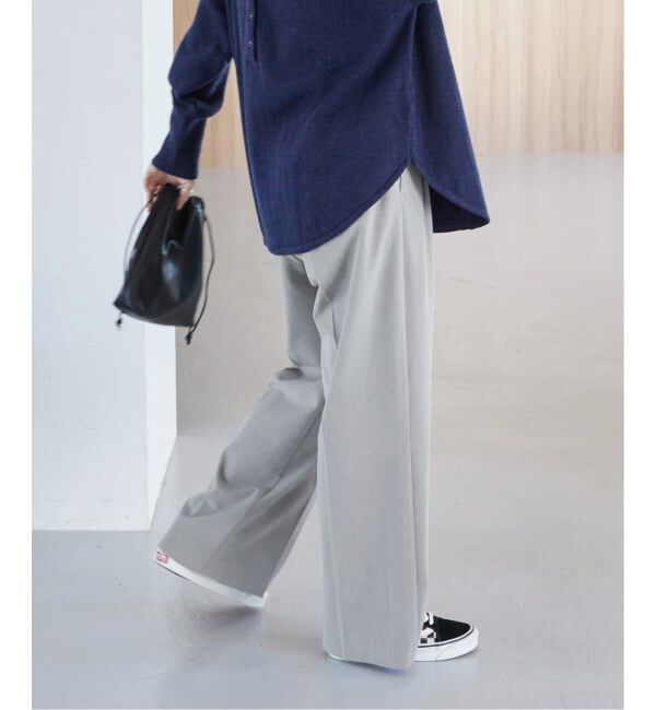 JOURNAL STANDARD relume「《追加/一部WEB限定/新色》スムースフレアタックパンツ」|スラックス|