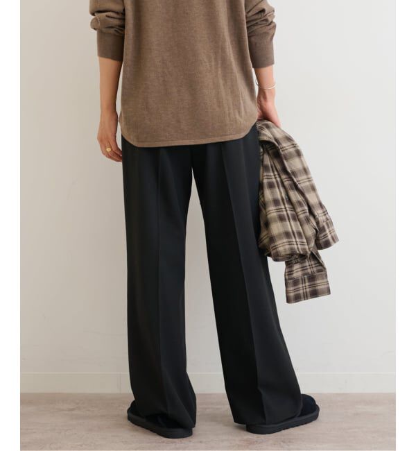 JOURNAL STANDARD relume「《追加/一部WEB限定/新色》スムースフレアタックパンツ」|スラックス|