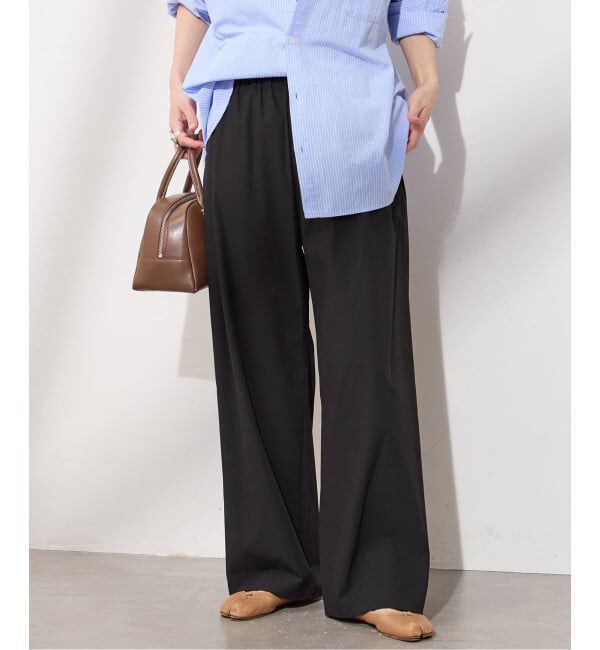 JOURNAL STANDARD「《追加6》【撥水/接触冷感/洗える/UVカット】リネンナイロンストレッチワイドパンツ」|その他|