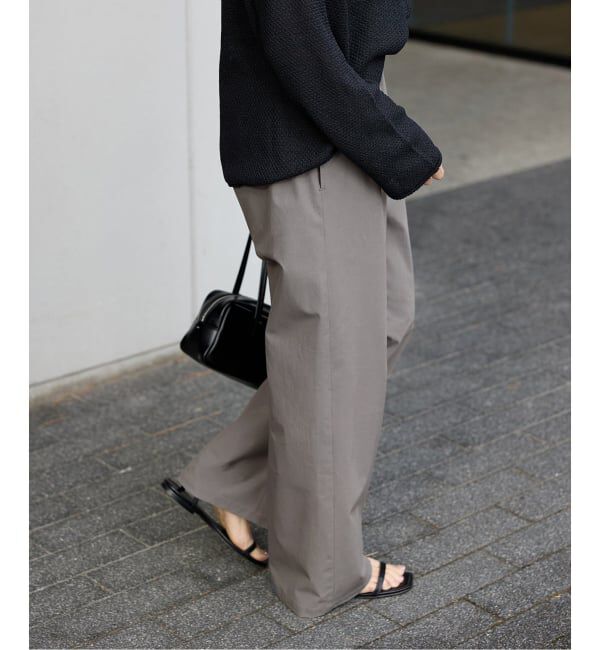JOURNAL STANDARD「《追加6》【撥水/接触冷感/洗える/UVカット】リネンナイロンストレッチワイドパンツ」|その他|