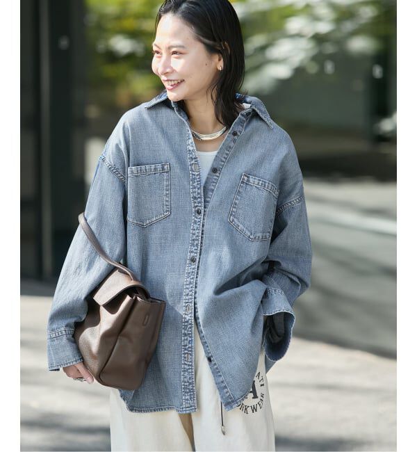 JOURNAL STANDARD「《追加3》ライトオンスデニムシャツ」|シャツ・ブラウス|