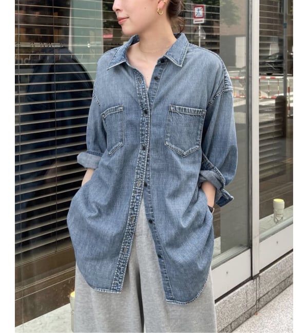 JOURNAL STANDARD「《追加3》ライトオンスデニムシャツ」|シャツ・ブラウス|