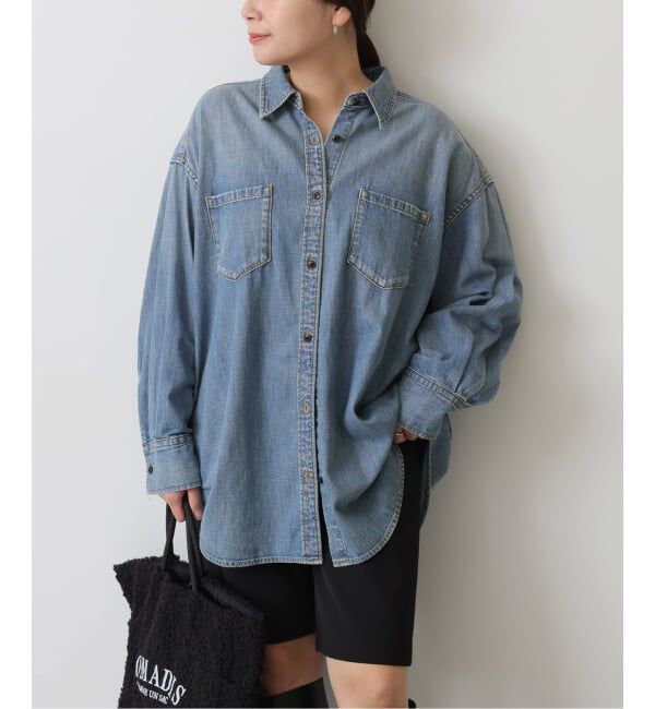 JOURNAL STANDARD「《追加3》ライトオンスデニムシャツ」|シャツ・ブラウス|