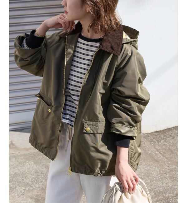 JOURNAL STANDARD relume「別注【Barbour/バブアー】modified short jacket：ブルゾン」|その他|カーキ