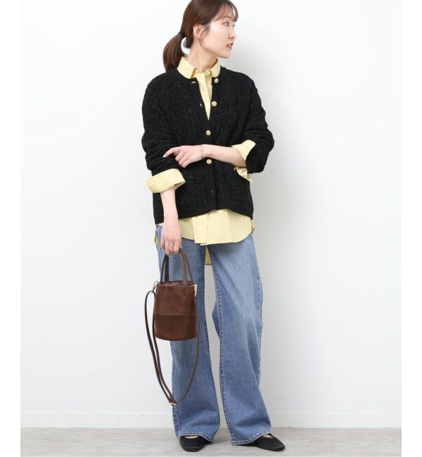 JOURNAL STANDARD relume「別注【LEVI&rsquo;S】RIBCAGE WIDE LEG：デニム」|デニム|