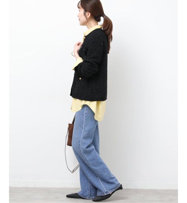 JOURNAL STANDARD relume「別注【LEVI&rsquo;S】RIBCAGE WIDE LEG：デニム」|デニム|