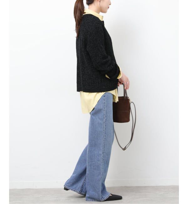 JOURNAL STANDARD relume「別注【LEVI&rsquo;S】RIBCAGE WIDE LEG：デニム」|デニム|