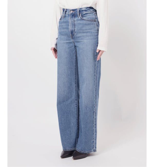 JOURNAL STANDARD relume「別注【LEVI&rsquo;S】RIBCAGE WIDE LEG：デニム」|デニム|
