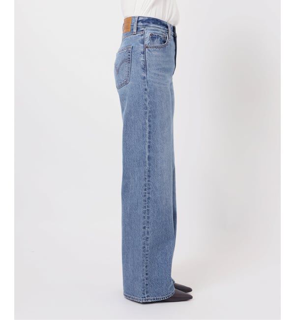 JOURNAL STANDARD relume「別注【LEVI&rsquo;S】RIBCAGE WIDE LEG：デニム」|デニム|