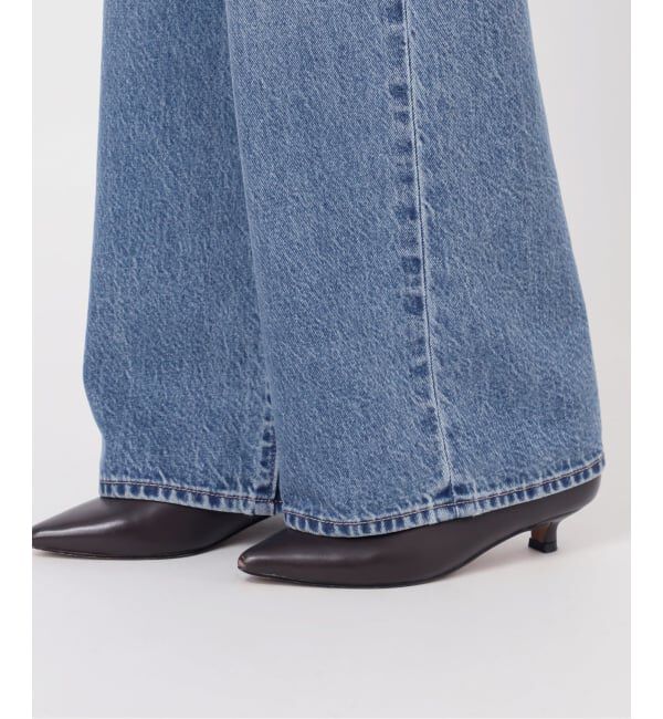 JOURNAL STANDARD relume「別注【LEVI&rsquo;S】RIBCAGE WIDE LEG：デニム」|デニム|