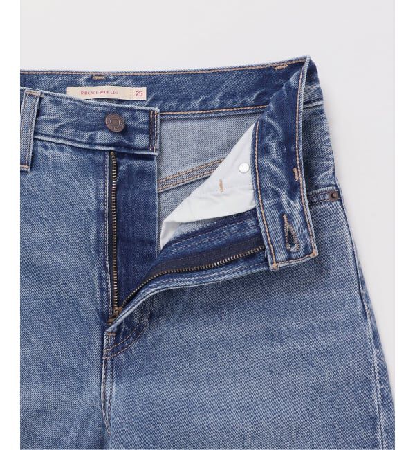JOURNAL STANDARD relume「別注【LEVI&rsquo;S】RIBCAGE WIDE LEG：デニム」|デニム|