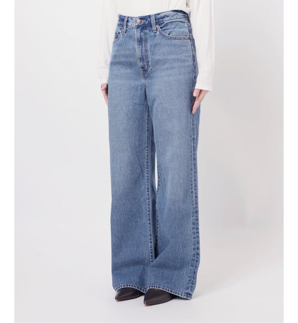 JOURNAL STANDARD relume「別注【LEVI&rsquo;S】RIBCAGE WIDE LEG：デニム」|デニム|