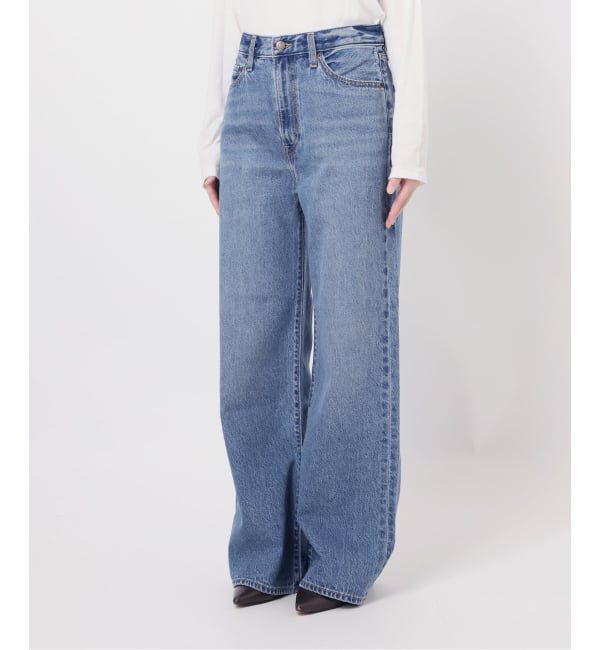 JOURNAL STANDARD relume「別注【LEVI&rsquo;S】RIBCAGE WIDE LEG：デニム」|デニム|