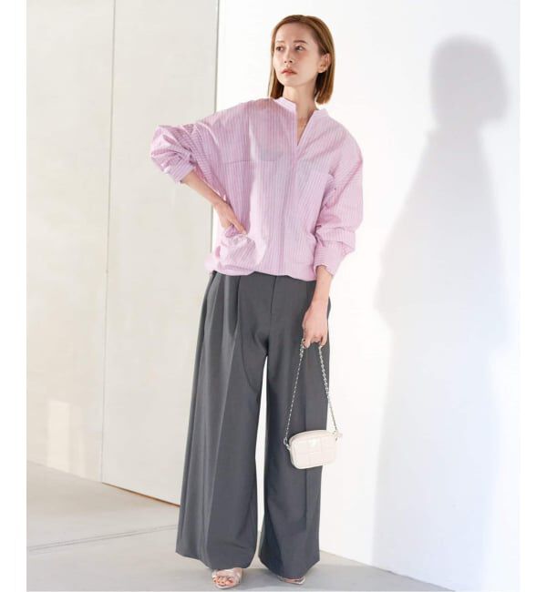 JOURNAL STANDARD「《追加》ハードマンズリネンコットンスキッパーシャツ」|シャツ・ブラウス|