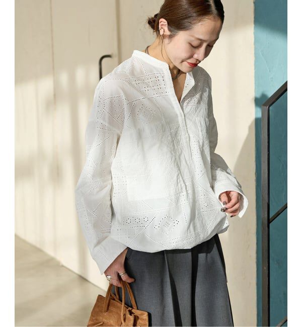 JOURNAL STANDARD「コットンキカレーススキッパーシャツ」|シャツ・ブラウス|