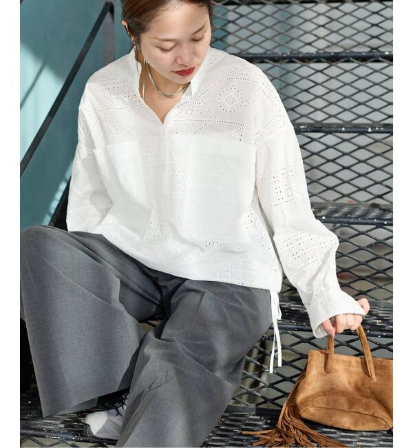 JOURNAL STANDARD「コットンキカレーススキッパーシャツ」|シャツ・ブラウス|