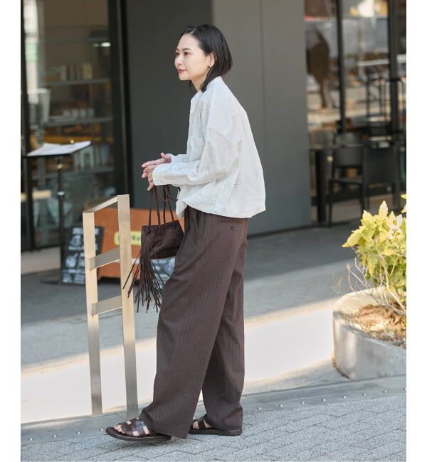 JOURNAL STANDARD「コットンキカレーススキッパーシャツ」|シャツ・ブラウス|