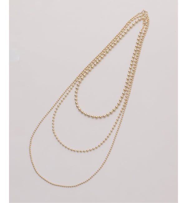 JOURNAL STANDARD relume「《追加》RELUME ボールチェーン3本セットネックレス」|ネックレス|