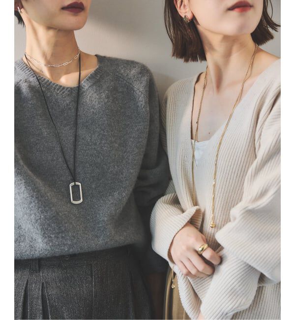 JOURNAL STANDARD relume「《WEB限定追加》【relume&times;Fujiwara】チェーンネックレス」|ネックレス|