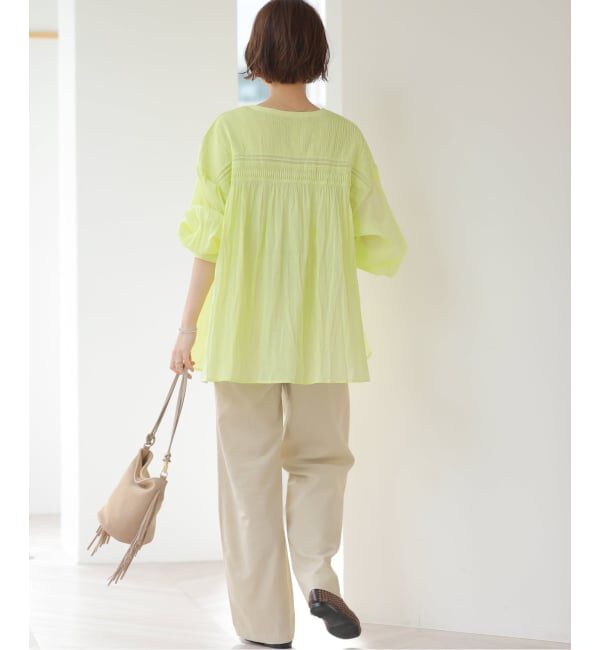JOURNAL STANDARD relume「リネンフィールタックパンツ」|スラックス|