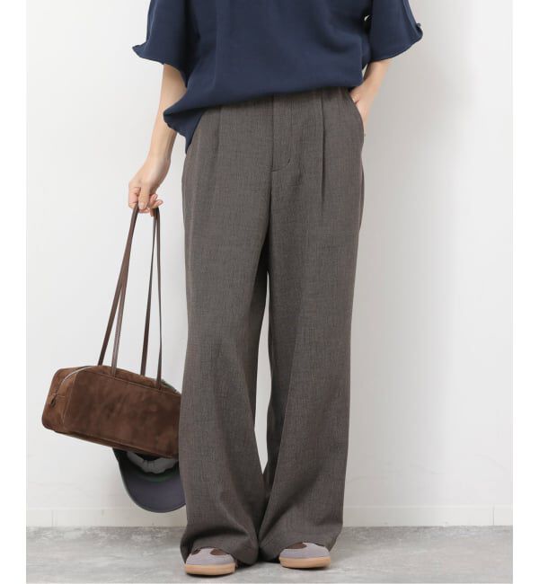 JOURNAL STANDARD relume「［防シワ］メランジドビータックパンツ」|スラックス|