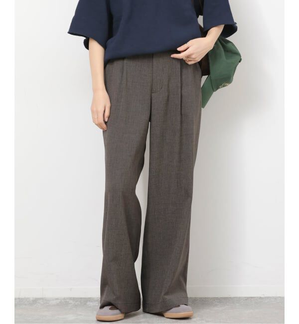 JOURNAL STANDARD relume「［防シワ］メランジドビータックパンツ」|スラックス|