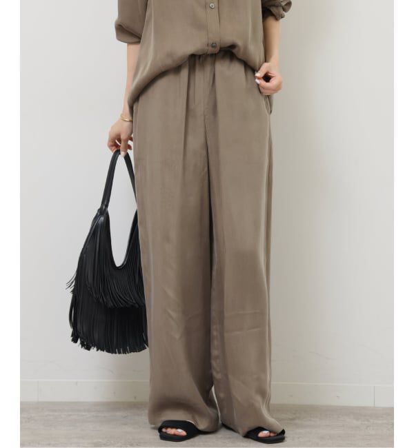 JOURNAL STANDARD relume「キュプライージーパンツ」|その他|ブラウン B