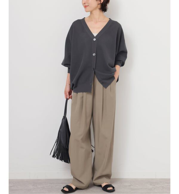 JOURNAL STANDARD relume「リネンミックスシアーVネックカーディガン」|カーディガン|