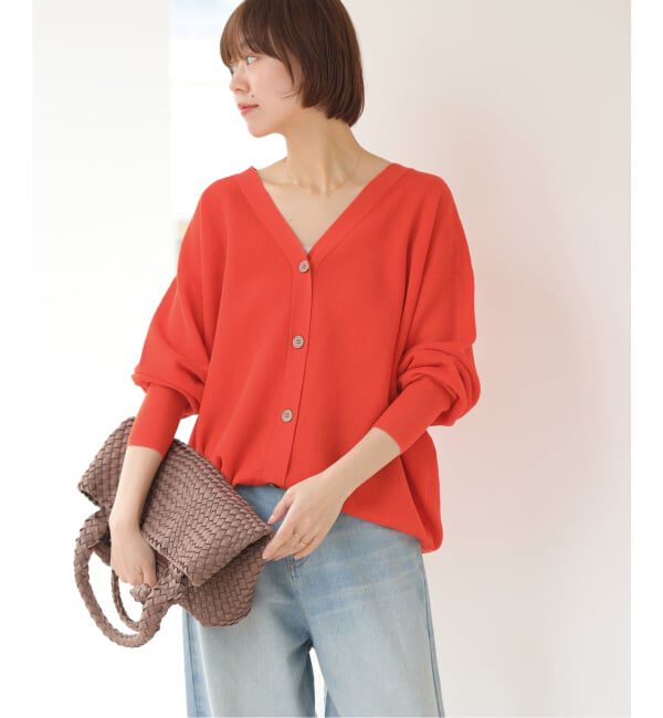 JOURNAL STANDARD relume「リネンミックスシアーVネックカーディガン」|カーディガン|