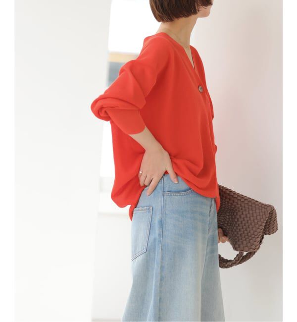 JOURNAL STANDARD relume「リネンミックスシアーVネックカーディガン」|カーディガン|