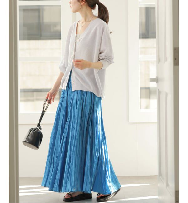 JOURNAL STANDARD relume「リネンミックスシアーVネックカーディガン」|カーディガン|