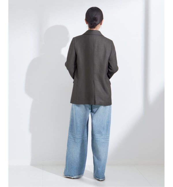 journal standard L'essage「《セットアップ可》アイアスダブルブレステッドジャケット」|テーラードジャケット|
