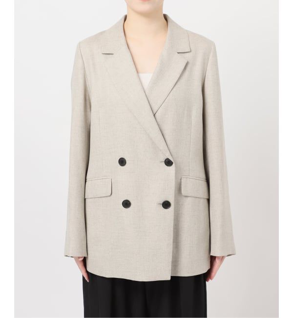 journal standard L'essage「《セットアップ可》アイアスダブルブレステッドジャケット」|テーラードジャケット|