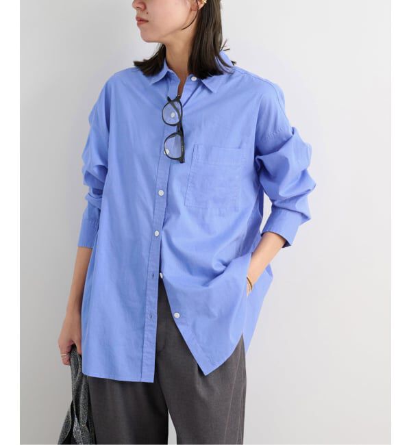 JOURNAL STANDARD relume「《WEB限定追加》バイオウォッシュオーバーサイズシャツ」|シャツ・ブラウス|