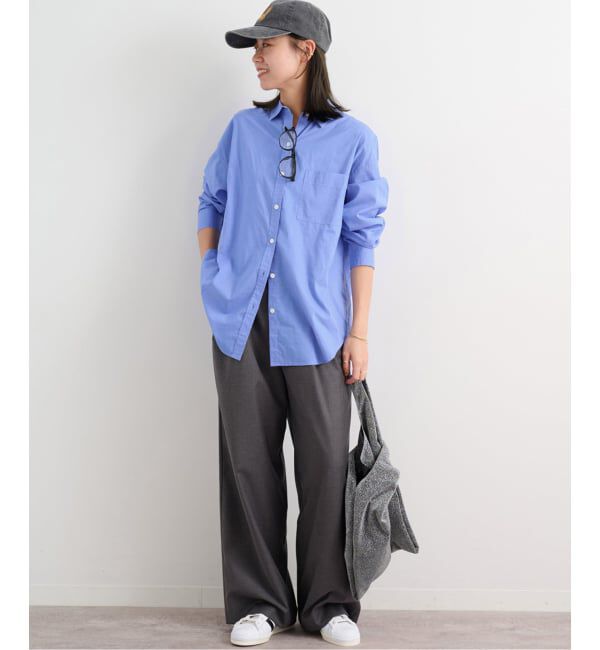 JOURNAL STANDARD relume「《WEB限定追加》バイオウォッシュオーバーサイズシャツ」|シャツ・ブラウス|