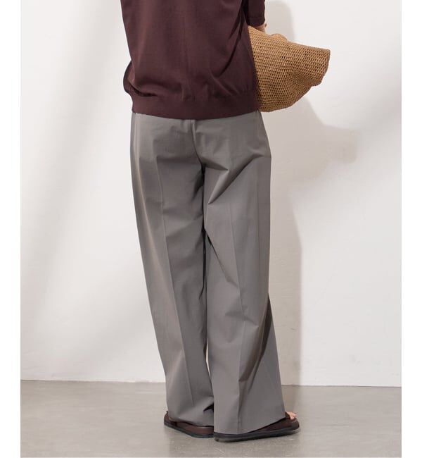 JOURNAL STANDARD「【撥水/接触冷感/洗える/UV】リネンナイロンストレッチスラックス」|スラックス|