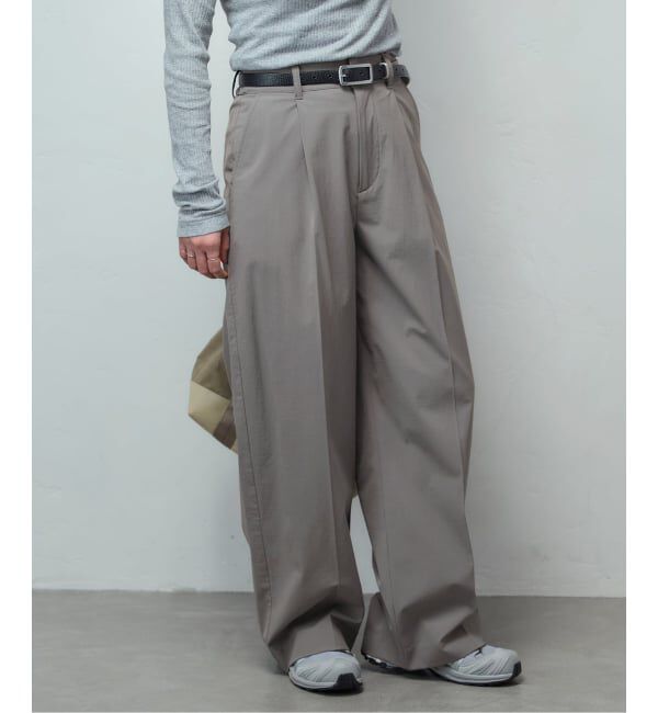 JOURNAL STANDARD「【撥水/接触冷感/洗える/UV】リネンナイロンストレッチスラックス」|スラックス|