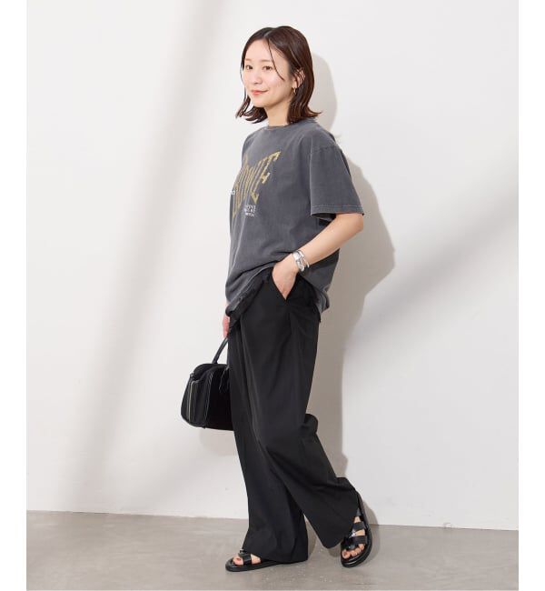 JOURNAL STANDARD「【撥水/接触冷感/洗える/UV】リネンナイロンストレッチスラックス」|スラックス|