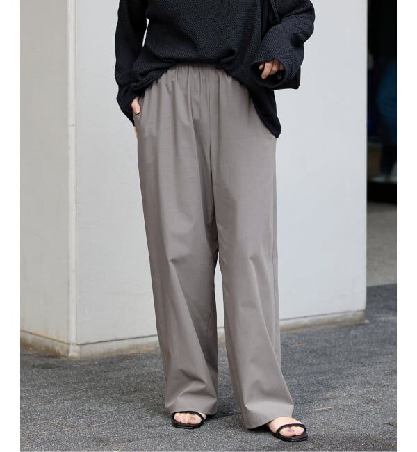 JOURNAL STANDARD「《追加》【撥水/接触冷感/洗える/UVカット】リネンナイロンストレッチワイドパンツ」|その他|