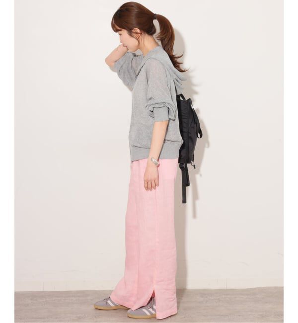 JOURNAL STANDARD relume「《一部WEB限定追加予約 / 新色 / 新サイズ》麻スリットイージーパンツ」|その他|