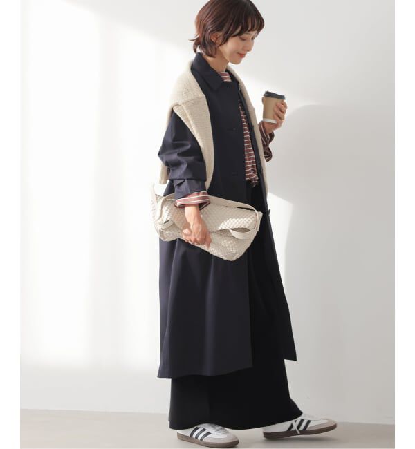 JOURNAL STANDARD relume「《追加2》スーピマコットンステンカラーコート」|ステンカラーコート|