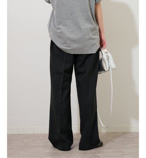JOURNAL STANDARD relume「《WEB限定追加2》マットウースフレアタックパンツ」|スラックス|