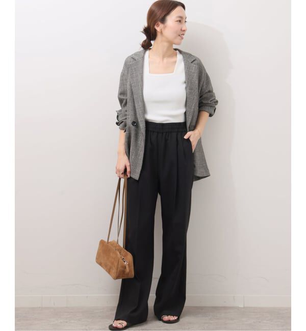 JOURNAL STANDARD relume「《WEB限定追加2》マットウースフレアタックパンツ」|スラックス|