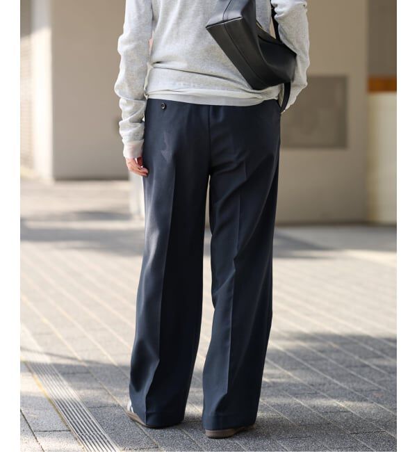 JOURNAL STANDARD relume「《WEB限定追加2》マットウースフレアタックパンツ」|スラックス|