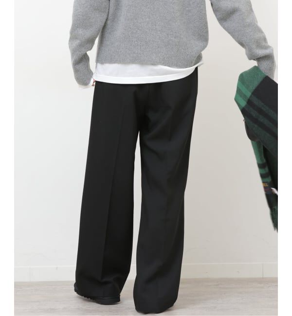 JOURNAL STANDARD relume「《WEB限定追加2》マットウースフレアタックパンツ」|スラックス|